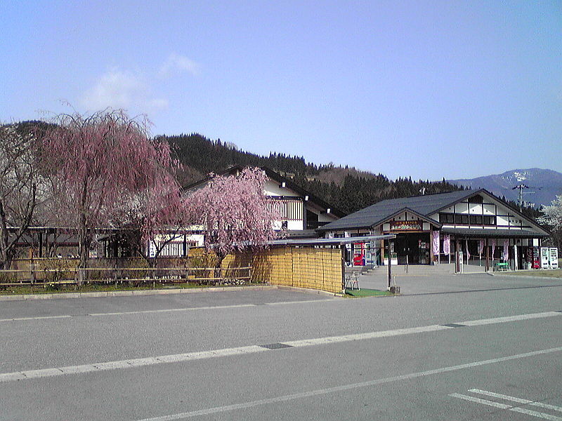 道の駅「白鷹ヤナ公園」