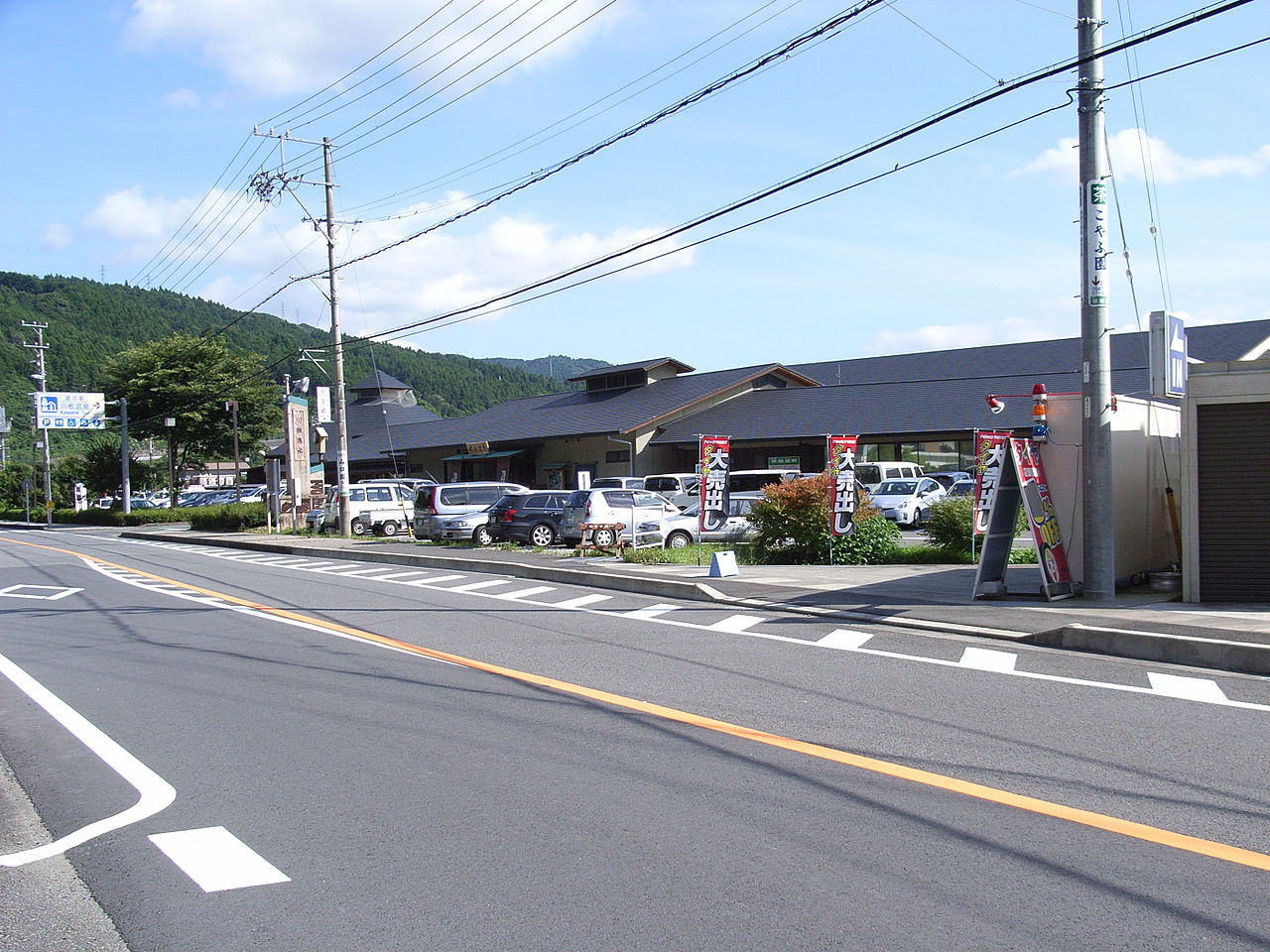 道の駅「川根温泉」の口コミや評判